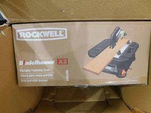 lot 57 image: Rockwell BladeRunner X2 Portable Table Saw