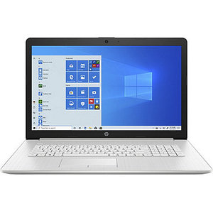 lot 31 image: HP 17.3 HD AMD Athlon Gold 4GB Memory 1TB Hard Drive Windows 10 Laptop Computer  Natural Silver