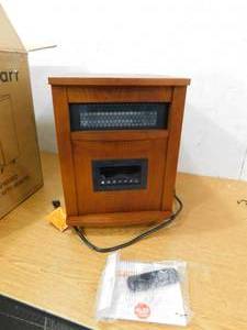 lot 97 image: Lifesmart 6 Element Infrared Heater - Brown