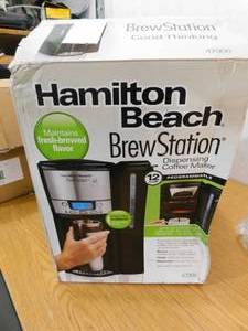 lot 123 image: Hamilton Beach BrewStation 12-Cup Coffeemaker with Removable Reservoir - 47900