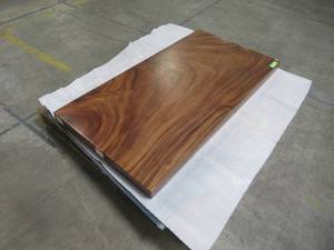 Solid Wood Handmade Walnut Coffee Table (48251964) Approximate Dimensions 48 in. x 25 in. x 1.96 in.