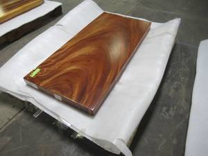 Solid Wood Handmade Walnut Coffee Table (42201964) Approximate Dimensions 42 in. x 20 in. x 1.96 in.