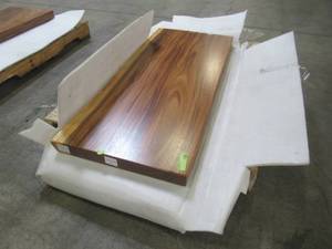 Solid Wood Live Edge Walnut VanityTable (48212363) Approximate Dimensions 48 in. x 21 in. x 2.36 in.