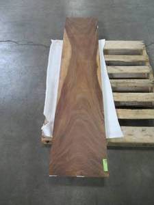Solid Wood Handmade Walnut Bench (72151964) Approximate Dimensions 72 in. x 15 in. x 1.96 in.