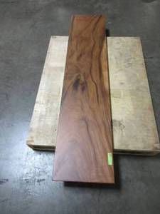 Solid Wood Handmade Walnut Bench (72151964) Approximate Dimensions 72 in. x 15 in. x 1.96 in.