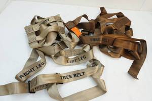 Tree climbing harness