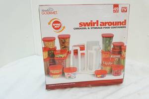 Food containers, carousel