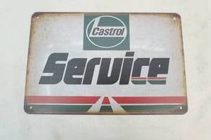 Metal sign