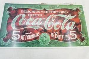 Coke sign