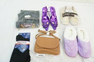 new shoes,shirt slippers,purse