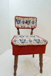 vintage sewing chair