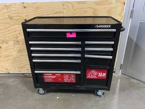 HUSKY 41 in. 10-Drawer Tool Chest on Casters