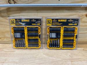 DEWALT Lot of 2-  52pc Screwdriver Sets (DWA52SET)