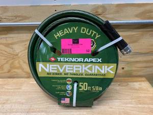TEKNOR APEX Neverkink 58 in. x 50 ft. Heavy Duty Garden Hose