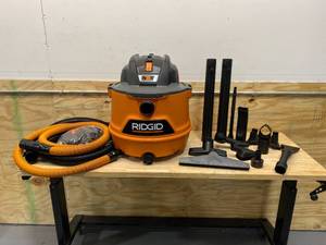 RIDGID 14 Gal. 6.0-Peak HP NXT WetDry Shop Vacuum with Fine Dust Filter, Hose, Accessories and Premium Car Cleaning Kit