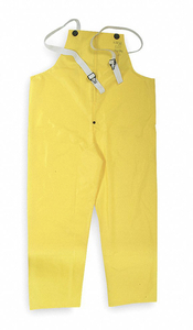 CONDOR FR Rain Bib Overall, Ylw, 4XL