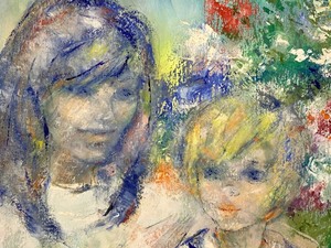 lot 1 image: Elizabeth Horman Original Oil Painting on Canvas, Signed