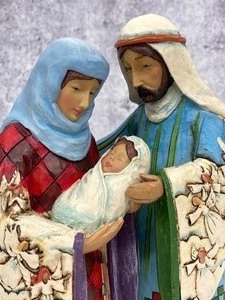 lot 65 image: Three Jim Shore Christmas Figurines
