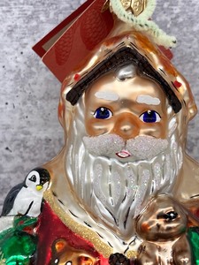 lot 68 image: Christopher Radko Santa Ornament