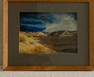 lot 69 image: Two Watercolor Paintings by Alonzo Hauser