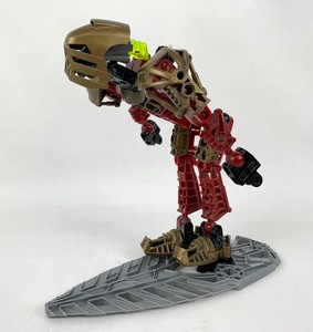 lot 88 image: Set of Four Vintage Lego Bionicles including (8811) Toa Lhikan and Kikanolo