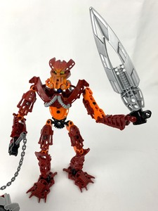 lot 97 image: Vintage Lego Bionicle (8911) Mahri Toa Jaller