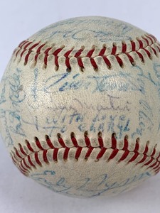 lot 122 image: 1970 Minnesota Twins Team Signed Baseball Including Herman Hill