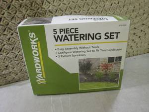 lot 35 image: (BSB) 5pc Watering Set ...