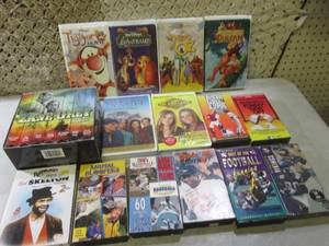 lot 48 image: (BSB) Assorted VHS Movies Etc...