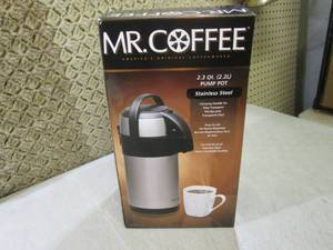 lot 58 image: (EC1) Mr Coffee 2.3 Qt Stainless St...