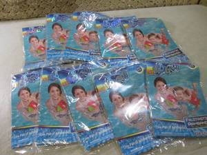 lot 73 image: (BSB) Lot of 10 Inflatable Kids Swi...