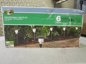 lot 86 image: (D-3) Hampton Bay LED Pathway Light...