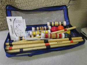 lot 92 image: (RM3) Croquet Set...