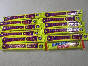 lot 145 image: (B-1) 11 Charleston Chews and 1 But...