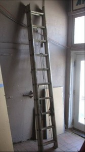 lot 155 image: (FD) Werner Job-Master Aluminum Ext...