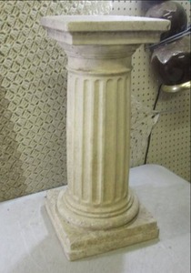 lot 176 image: (RMC) GardenLawn Pillar Stand Plas...