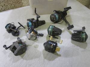 lot 188 image: (RM2) Assorted Fishing Reels in Con...
