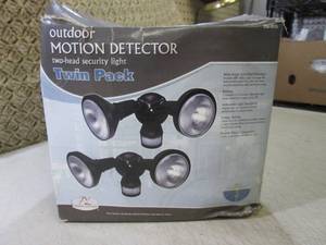 lot 200 image: (BS) Outdoor Motion Detector Two-He...