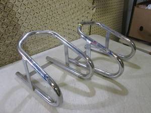 lot 205 image: (RMDR) Pair of Pingel Wheel Chocks ...