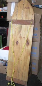 lot 226 image: (RMBC) Homemade Wood Water Board ...