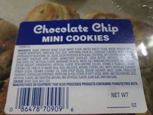 lot 253 image: (B-1) 4 Containers Chocolate Chip M...