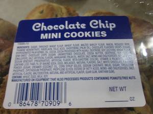 lot 255 image: (B-1) 4 Containers Chocolate Chip M...
