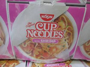 lot 258 image: (C-1) 18 Cup Noodles with Shrimp 3 ...