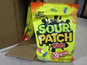 lot 261 image: (B-1) Case of 12 Bags Sour Patch Ki...