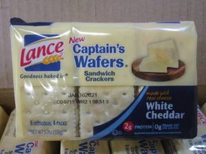 lot 280 image: (C-1) Case of Captains Wafers Snadw...