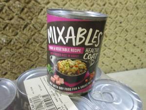 lot 288 image: (B-3) 6 Cans of Mixables Pork & Veg...