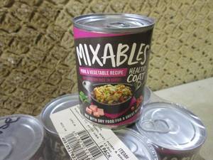 lot 290 image: (B-3) 6 Cans of Mixables Pork & Veg...
