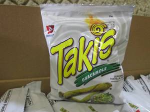 lot 294 image: (D-2) Case of 20 Bags Takis Ghacamo...