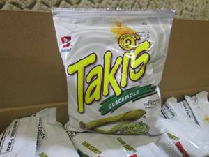 lot 295 image: (D-2) Case of 20 Bags Takis Ghacamo...