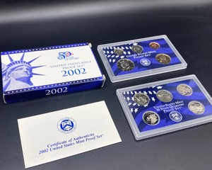 lot 46 image: 2002 United States Mint Proof Set